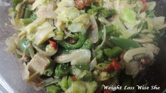 Sauteed Vegetables with Black Pepper Recipe
